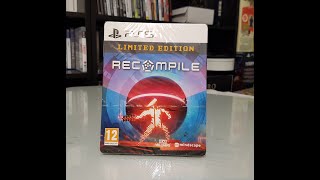 Recompile Limited Steelbook Edition Ps5 unboxing [upl. by Leirda]