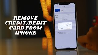 How to Remove Payment Method from iphone  Remove CreditDebit Card from Your Apple ID [upl. by Anasor]