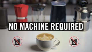 Making CappuccinoLatteFlat White at Home without an Espresso Machine [upl. by Eitra182]