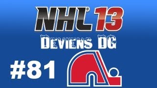 NHL 13  Deviens DG quotNordiquesquot Ep81  Janviertout le contraire de Février [upl. by Araihc]