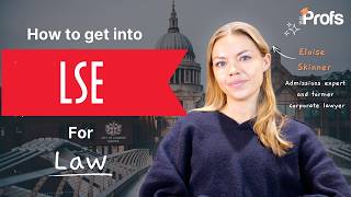 HOW TO GET INTO LSE TO STUDY LAW [upl. by Lednem]