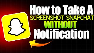 How to take a screenshot on Snapchat without notification [upl. by Nehtiek4]