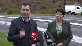 Transport Minister unveils details of longpromised speed camera signs  16 July 2024  RNZ [upl. by Edmunda]