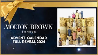 MOLTON BROWN ADVENT CALENDAR REVEAL 2024 [upl. by Hertha]