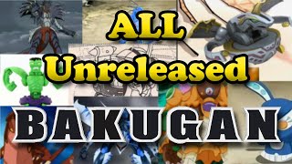 All Unreleased Legacy Bakugan [upl. by Mehcanem]