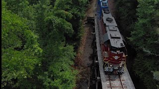 TVRM Copperhill Special at the Trestles 71324 [upl. by Tnelc332]