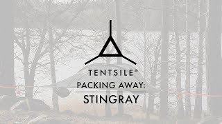 How to pack down the Tentsile Stingray 3Person Tree Tent [upl. by Nwotna]