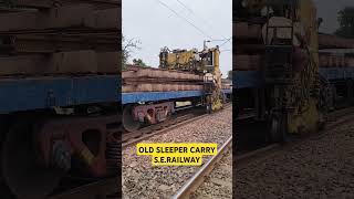 OLD SLEEPER CARRY SERAILWAY train railway indianrailways rail [upl. by Nitaf945]