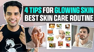 Top Skin Care Routine  Glowing skin home remedy shivammalik skincare [upl. by Iila316]