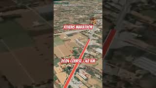 Athens Marathon 2024 fly over the marathon course [upl. by Delgado]