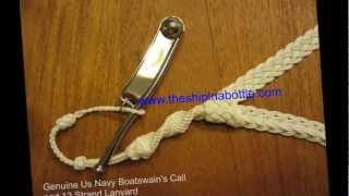 Boatswains Lanyard Photo Gallery [upl. by Aissatsana]