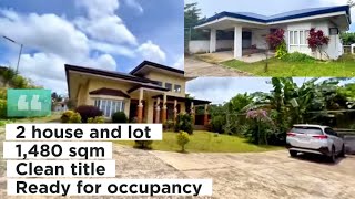 VA6424 Silang cavite 2 retirement house and lot 1480 sqm furnished  ready for occupancy [upl. by Faust]