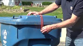 Testing Garbage Cans and EMP Bags [upl. by Leitman]