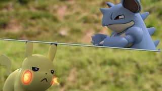 Pokemon Battle In Real Life  Pikachu Vs Nidoqueen [upl. by Horsey]