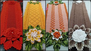 Creative Vintage Elegant Free Run Crochet Stylish Table Runner Table Cloth Pattern 2024 [upl. by Aiuoqes]