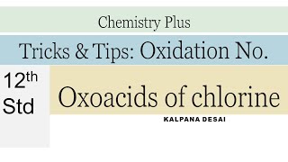 Tips and Tricks Oxoacids of chlorine  pBlock elements [upl. by Kcinomod]