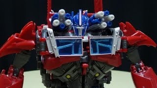 Transformers Prime Weaponizer OPTIMUS PRIME EmGos Transformers Reviews N Stuff [upl. by Jannel]