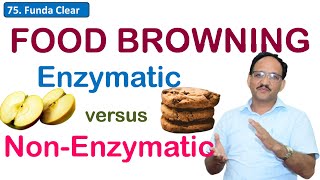 Browning Reactions in Food  Maillard Reaction  Enzymatic Browning  Caramelization  SK Sharma [upl. by Aerdnad]