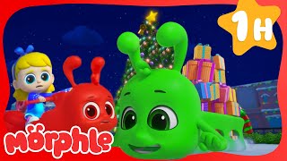 Orphle amp Morphles Christmas Snowmobile Race  Morphle TV  Food for Kids [upl. by Blancha]