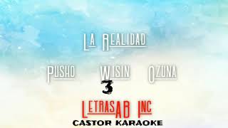 La Realidad remix Karaoke [upl. by Ennad4]