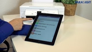 Draadloos printen met de Epson iPrint app  Paradigit [upl. by Moseley]