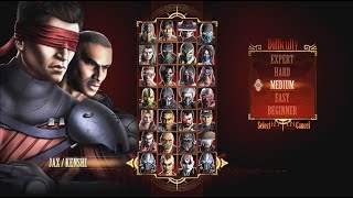 MK9 Jax and Kenshi Tag ladder gameplay 1080p 60fps [upl. by Nnylirehs]