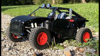 Lego RC with Gearbox and BuWizz All In One [upl. by Yffat]