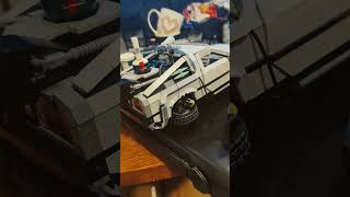 Lego DeLorean with some awesome mods  lego backtothefuture [upl. by Granniah]