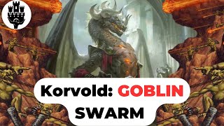 Goblins and a Dragon  Korvold FaeCursed King  EDH Deck Tech Magic the Gathering  Commander [upl. by Ikciv]