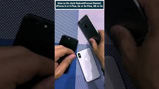 How to Hard RebootForced Restart iPhone 6 6s amp 5s Models [upl. by Motch]