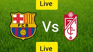 Barcelona Femenino vs Granada CF Femenino  Liga F Femenina Match Today Live football 2024 [upl. by Aihseuqram]