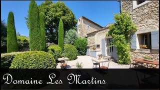 Domaine les Martins BampB Gordes Provence [upl. by Ayokal]