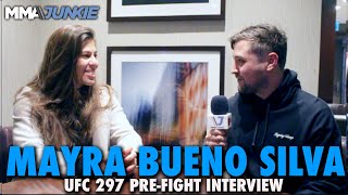 Mayra Bueno Silva Ready to Usher in PostAmanda Nunes Era I Am The Chosen One  UFC 297 [upl. by Eboj]