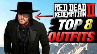 Top 8 HIDDEN Red Dead Redemption 2 Outfits For John Marston [upl. by Eninotna]