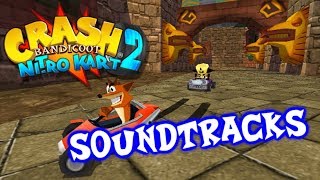 CRASH BANDICOOT NITRO KART 2  COMPLETE SOUNDTRACKS [upl. by Pedaiah]