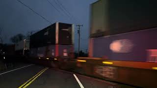 I158 Before Dawn in Hannacroix 136 Axles From Ohio to Philadelphia [upl. by Ydissac549]