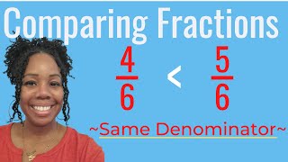 Compare Fractions with the Same Denominator  Teach Elementary Math [upl. by Loeb990]