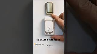 The Wireless Doorbell That Changed My Mind ThePDZon shorts [upl. by Atikkin]