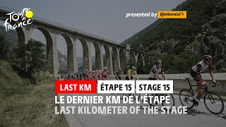 Last KM  Stage 15  TDF2021 [upl. by Akoek408]