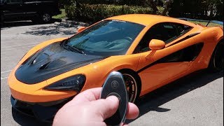 Driving a 650HP McLaren 570s Straight piped [upl. by Lseil]