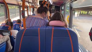 Stagecoach Cambridge 10791 ADL Enviro400 MMC On Route PR1 To Madingley Road Park amp Ride [upl. by Enialem]