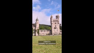 Royal Familys Balmoral Castle opens to public for first time balmoralcastle royalfamily tours [upl. by Claudius]