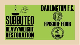 Subbuteo Heavyweight Restoration Darlington FC The Finale [upl. by Kristin892]