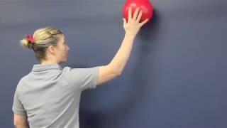 Shoulder proprioception exercises  presented by Pivotal Motion [upl. by Ordnasil657]