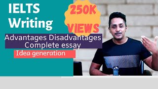 IELTS writing task 2 Advantages and disadvantages  complete essay [upl. by Rawley]