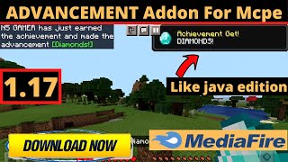 Advancement Addon For Mcpe  Advancement In Minecraft Pe  Achievement Mod For Minecraft Pe  2021 [upl. by Pulcheria]