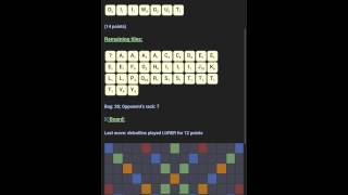 Wordfeud Tile Tracker [upl. by Tammy]