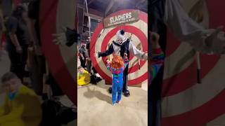 Art the Clown and Chucky halloween cosplay costume art chucky [upl. by Noroj344]