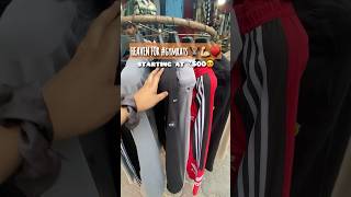 bottoms for gym ✨ytshort gymwear sweatpants nfc shopping vlog addidas [upl. by Sebastian540]