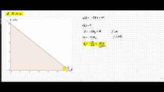 Integralrechnung  Integral einer linearen FunktionAnwendungsaufgabe [upl. by Major]